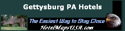 Gettysburg PA Hotels